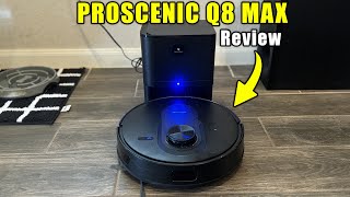 Full Review amp Test of Proscenic Q8 Max Robot Vacuum [upl. by Grosberg650]