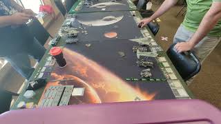 Star Wars Armada  Game Shoppe Bellevue store champ  Oct 21st  Game 1 [upl. by Larianna]