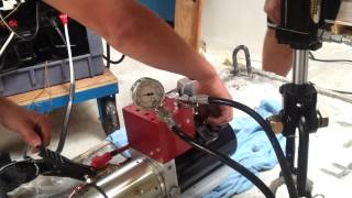 Counterbalance Valve Test [upl. by Gosney898]