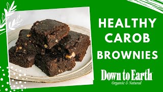 Healthy Carob Brownies  Live Hawaii Cooking Class  PlantBased [upl. by Ulick]