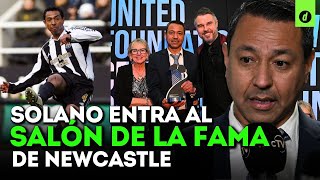 Este fue el DISCURSO de NOLBERTO SOLANO ingresar al SALÓN DE LA FAMA del NEWCASTLE  Depor [upl. by Jacky]