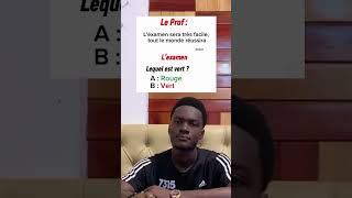 L examen 😭😭 étudiant50 [upl. by Nevetse]