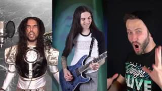 Mighty Morphin Power Rangers Meets Metal 2017 w Jonathan Young and Anthony Vincent [upl. by Spitzer]