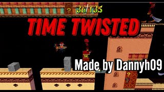 Time Twisted  Made by Dannyh09 Crash Bandicoot  Back In Time [upl. by Anuahsal93]