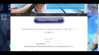 Smart Health Prediction Using Data Mining [upl. by Sirob]