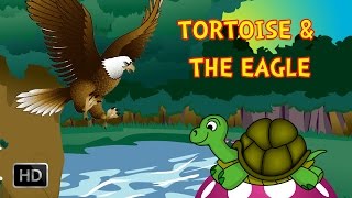 Aesops Fables  The Tortoise and The Eagle  Moral Stories for Kids [upl. by Ellehsat]