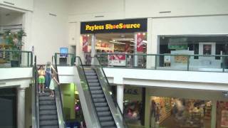 TJelevatorfan rides the glass elevator  The Tanglewood Mall in Roanoke VA [upl. by Neeluqcaj223]