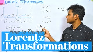 Derive Lorentz Transformations [upl. by Bogosian]