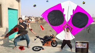 Kite Vs Nasir Havey Bike Accident  Gudda [upl. by Esiocnarf161]