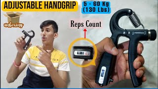 ADONYX Adjustable Handgrip Unboxing  Adjustable Weight 5Kg  60Kg Reps Count  Fitness Equipment [upl. by Rafaello241]