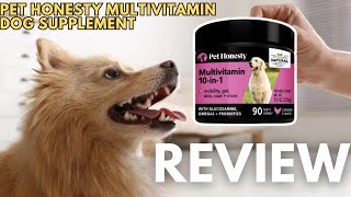 Pet Honesty Multivitamin Dog Supplement Review  Side Effects [upl. by Marriott]