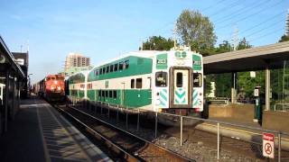 The Race Begins CN Engineer Test Train vs GO Transit [upl. by Verdha595]