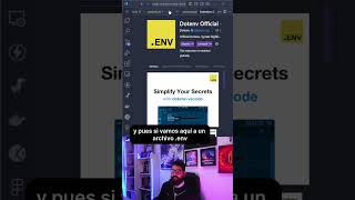 OCULTA tus variables de entorno con esta extensión de vscode  programacionenespañol [upl. by Luy561]