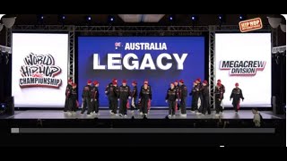 Legacy  Australia  MegaCrew Division  2024 World Hip Hop Dance Championship Semifinals [upl. by Brezin]