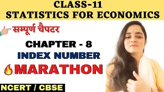 Index Number Statistics class 11 One Shot Marathon I Statistics For Economics stats [upl. by Ojiram]