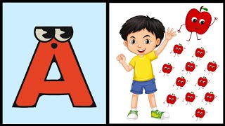 The A Song Uppercase  Super Simple ABCs [upl. by Ailimaj482]