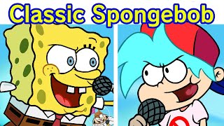 Friday Night Funkin VS Classic Spongebob  FNFSpongeBobs Classic Showdown DEMO 100 FNF Mod [upl. by Anailli]