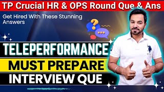 Teleperformance Interview Questions and Answers  How to clear Teleperformance Interview [upl. by Enylodnewg]