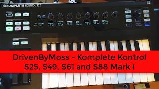 DrivenByMoss now supports Native Instruments Komplete Kontrol mk I S25 S49 S61 S88 [upl. by Breed]