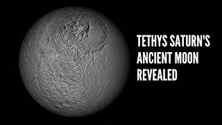 Tethys Saturns Ancient Moon Revealed [upl. by Vocaay592]