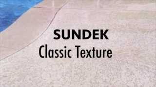 Premium Acrylic Cement Coating in Orange County CA  Sundek Classic Texture [upl. by Trepur]