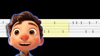 Luca  Citta vuota Easy Ukulele Tabs Tutorial [upl. by Nahtahoj]