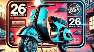 Lml Vespa Star 1998 2strokeएलएमएल वेस्पा स्टार Detail review in Hindi [upl. by Buffo]