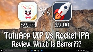 TutuApp VIP For iOS 10 Vs RCKT IPA Review  Watch This Before Buy [upl. by Eilitan]