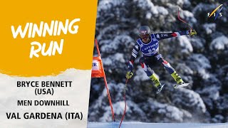 Bennett does it again on the Saslong  Audi FIS Alpine World Cup 2324 [upl. by Roxy]