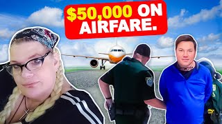 Victim Sent 50000 For Plane Tickets Internet Boyfriend Or Romance Scam [upl. by Aidnyl]