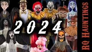 ALL 2024 Spirit Halloween Animatronics FULL VIDEOS [upl. by Cindie]