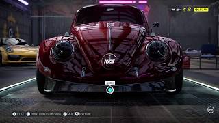 NFS HEAT Widebody VW Beetle 700HP  Uncontrollable [upl. by Llenehs]