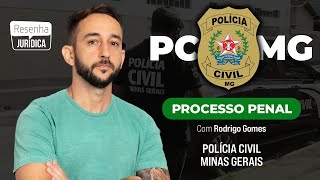 PROCESSO PENAL  Prisão e Liberdade Provisória  PCMG Polícia Civil de MINAS GERAIS [upl. by Garett764]