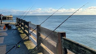 Gorleston pier Tough Days Fishing [upl. by Eedia68]