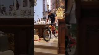 Bicycle Mass at Catholic Church in Aichach Germany [upl. by Suzzy]