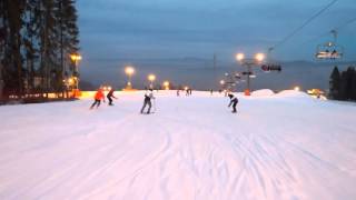 Skiing in Bialka Tatrzanska Poland [upl. by Nnaid]