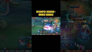 REVAMPED GRANGER  BROKEN DAMAGE mobilelegends mlbb mlbbcreatorcamp granger [upl. by Gen]