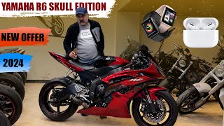 Yamaha R6 Skull Edition Review And Price In Pakistan 2024  Largst Heavy Bikes Showroom In Pakistan [upl. by Dasie]