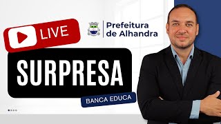 Informática para Alhandra  PB  LIVE SURPRESA  Banca Educa [upl. by Ban]