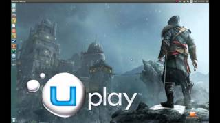 Tutorial de instalação da Uplay no Linux  How to Uplay on Linux [upl. by Enimassej325]