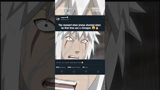 The moment when jiraiya shocked when he first time see a rinnegan 😮🔥 anime naruto viral youtube [upl. by Kcerb]