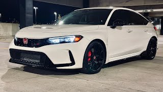 Honda civic type R full front end paint PPF ceramic coating [upl. by Kinsler]