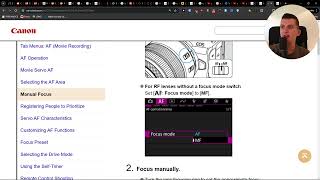 Canon R5 Mark 2 Focus Settings [upl. by Virendra]