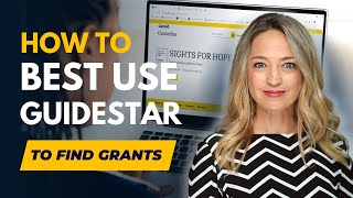 How to Use GuideStar to Find Grants [upl. by Alexandre]