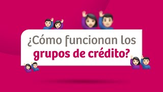 ¿Cómo funcionan los grupos de crédito [upl. by Pollak932]