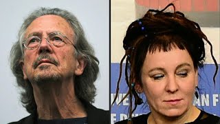 Literaturnobelpreise für Peter Handke und Olga Tokarczuk  AFP [upl. by Lesna484]