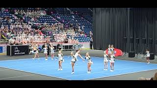 Ridgeland High School Varsity Competition Cheer Team 3A division at GHSA State Competition 111123 [upl. by Yebot348]