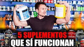 Top 5 MEJORES POTENCIADORES de testosterona [upl. by Yekcin]