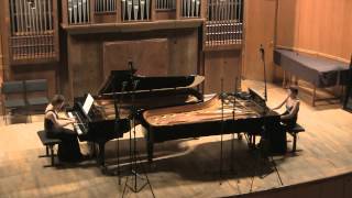 Brahms Waltzes for two pianos op39  Anastasia Gromoglasova amp Lubov Gromoglasova [upl. by Yate]