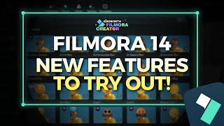 FILMORA 14 YOUR DYNAMIC AND USERFRIENDLY EDITING PARTNER  FILMORA 14 NEW FEATURES [upl. by Adlen552]